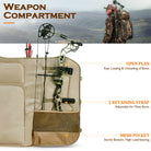 attach the bow to backpack