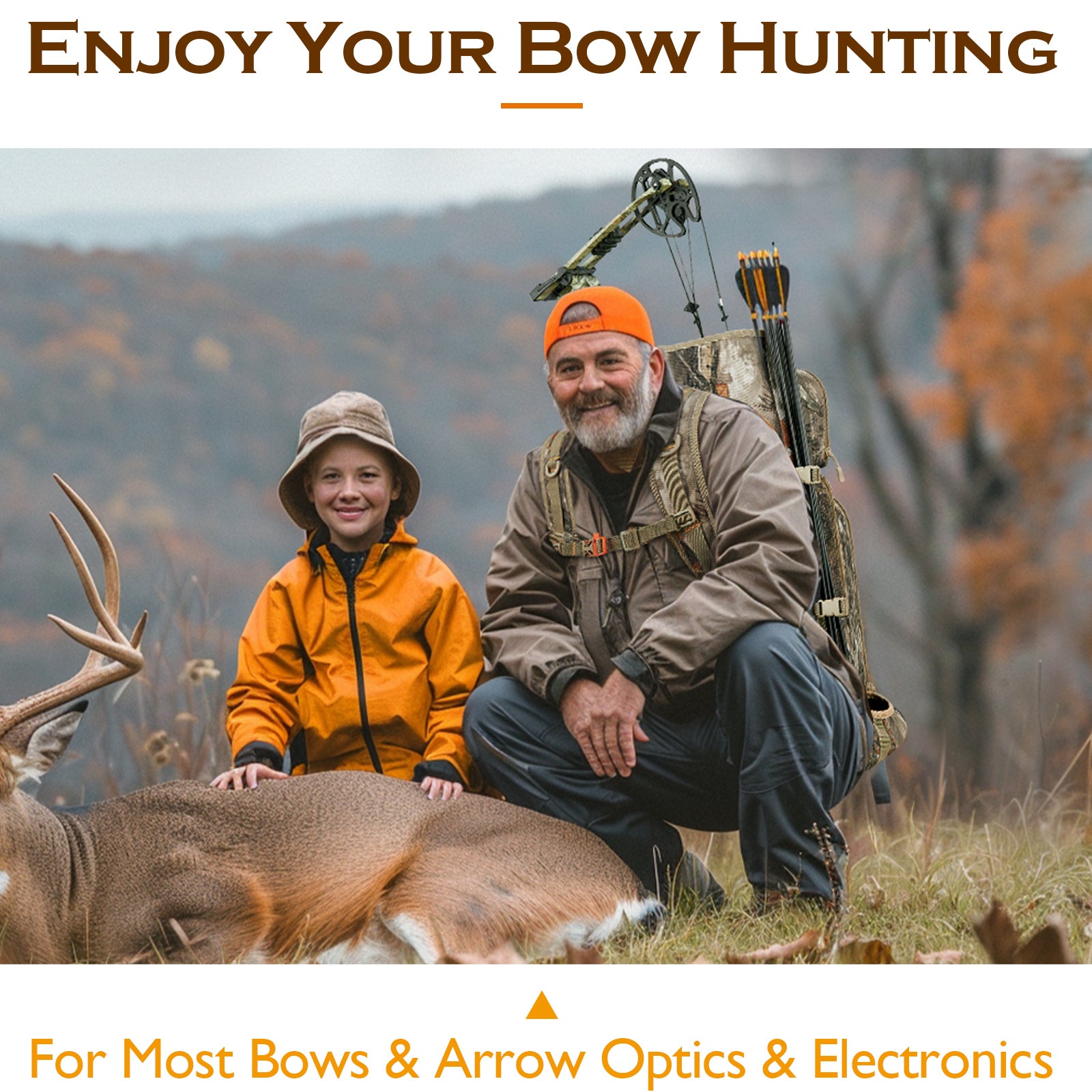 the hunting backpack is designed for archery hunters