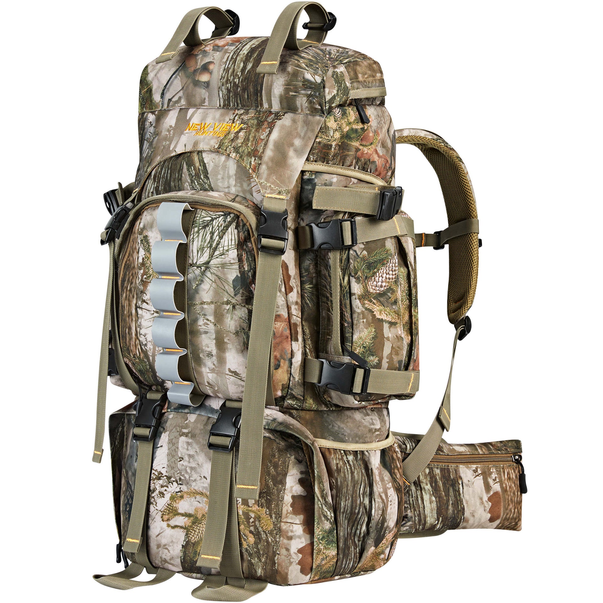 60L/3600cu Camo Hunting Backpack for Men with Tons of Pockets