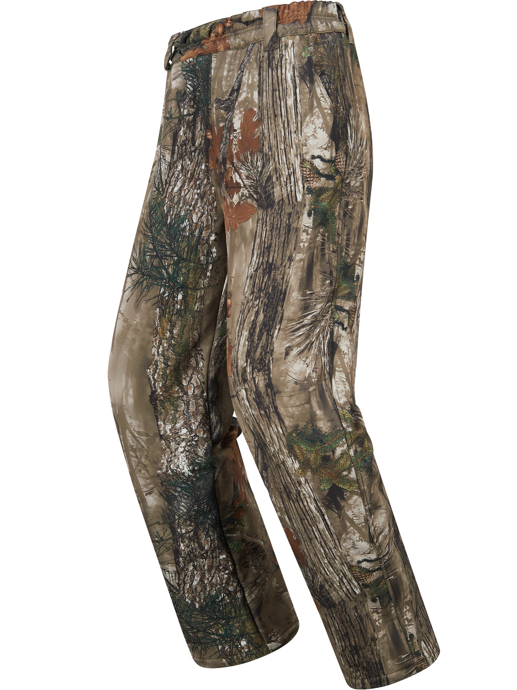 HUE Women's Camo Sateen High Waist Skimmer, Army, Extra