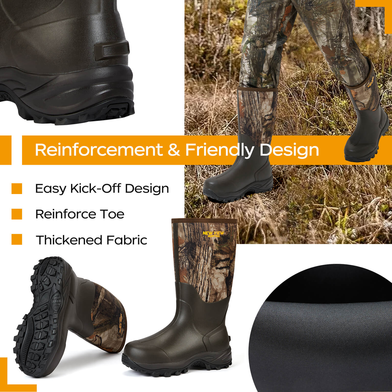 Men's insulated camo muck boots sales