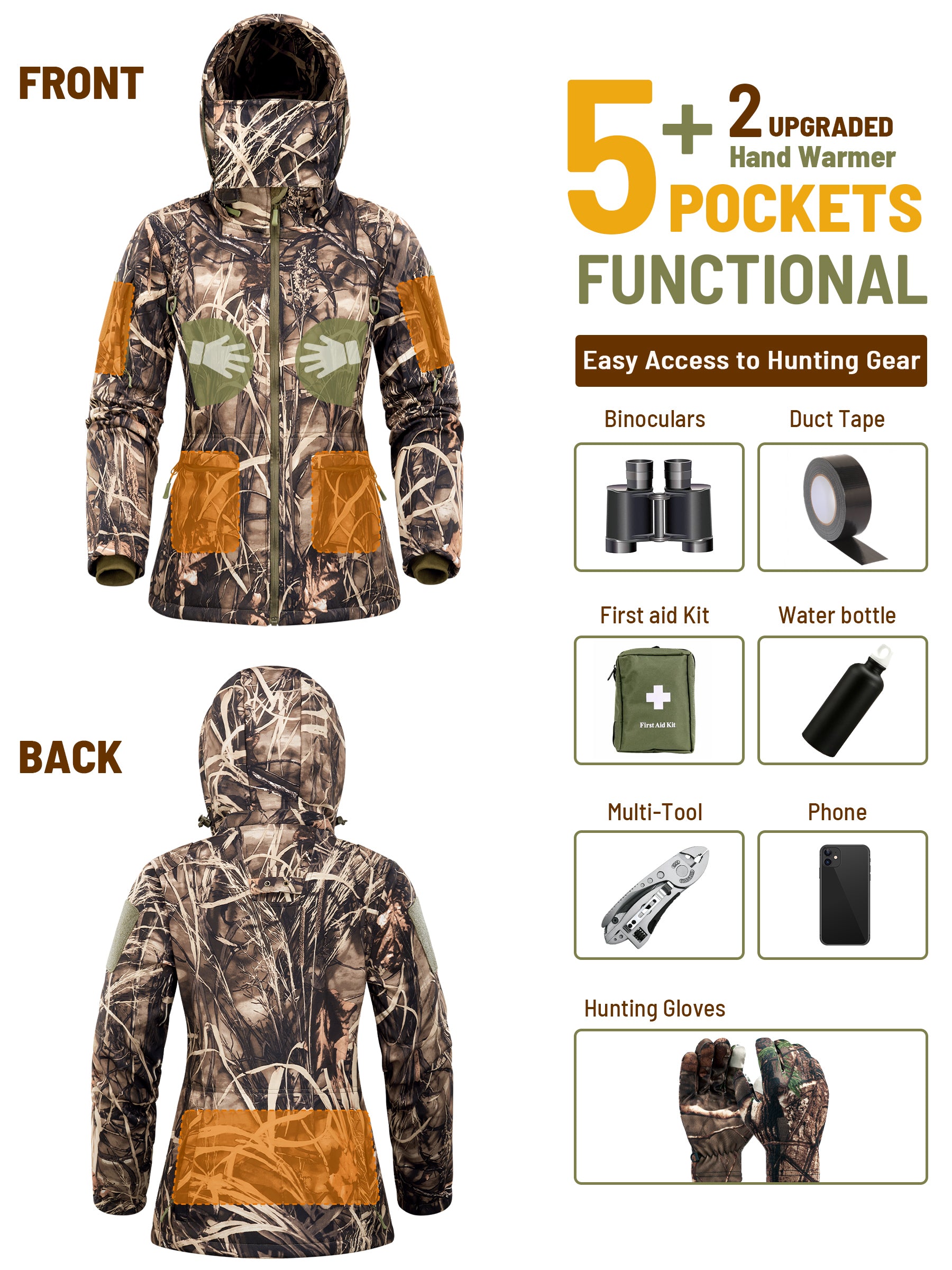 Camo Tree Hunting Jacket for Women – New View Hunting