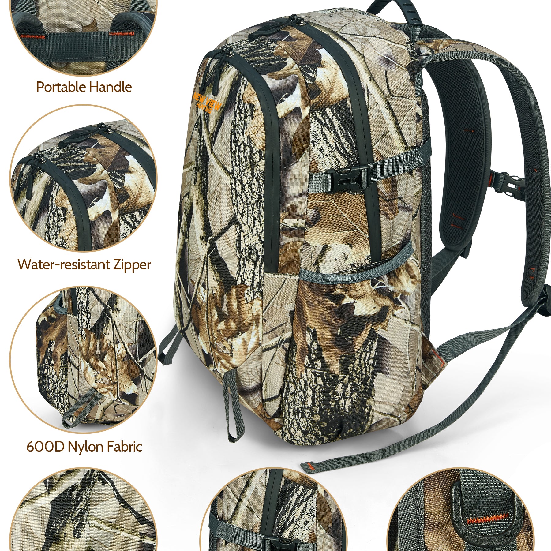30L hunting backpack-features