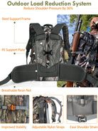 35L-hunting backpack-load reducing system