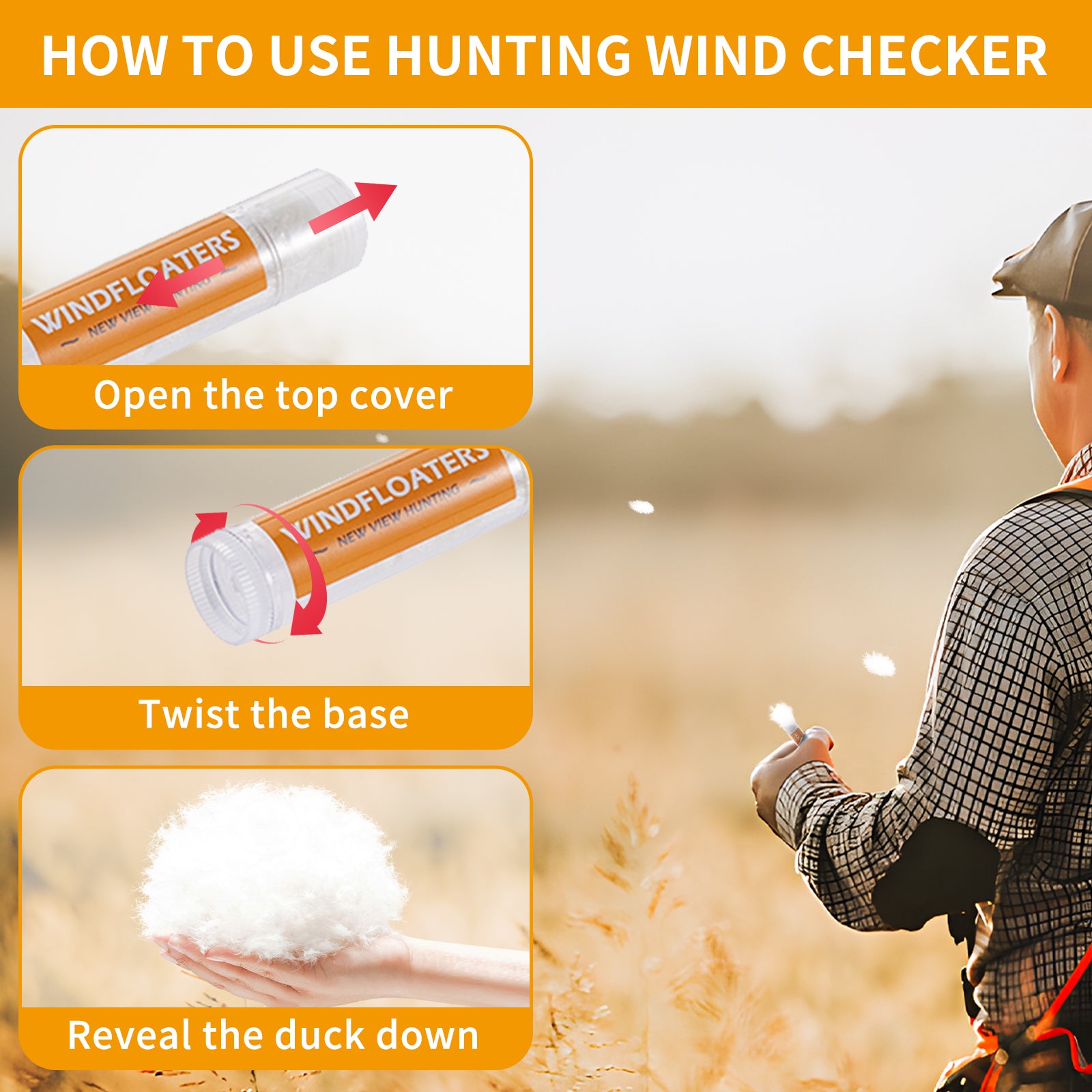 Wind Checkers Set for Hunting – New View Hunting